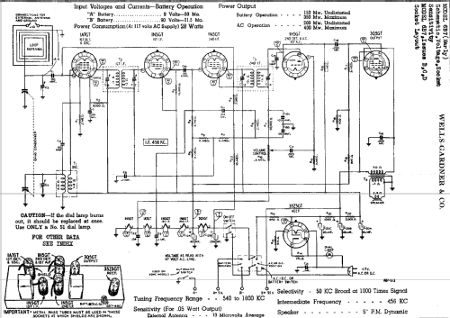 6B7; Wells-Gardner & Co.; (ID = 669599) Radio