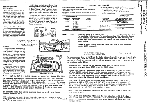 6B7; Wells-Gardner & Co.; (ID = 669600) Radio