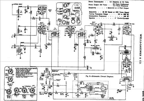 6C18; Wells-Gardner & Co.; (ID = 669803) Car Radio