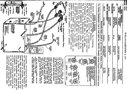 6C18; Wells-Gardner & Co.; (ID = 669804) Car Radio