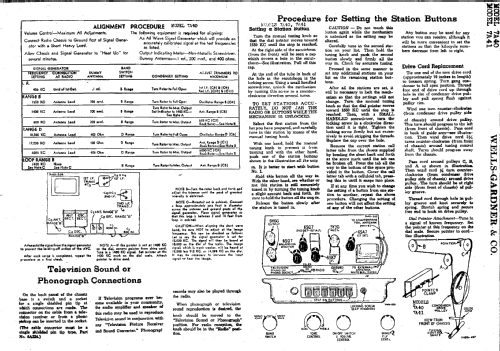 7A40; Wells-Gardner & Co.; (ID = 670188) Radio