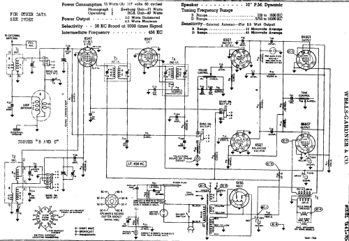 7A41-593; Wells-Gardner & Co.; (ID = 676218) Radio