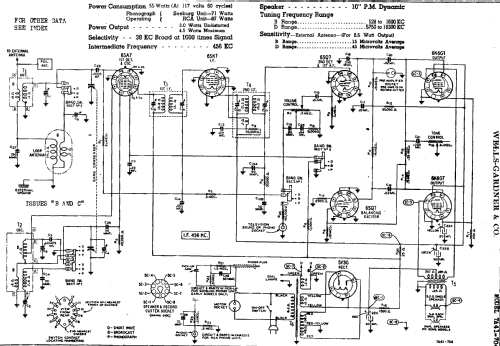 7A41; Wells-Gardner & Co.; (ID = 670616) Radio