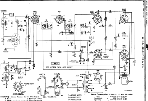 7A41; Wells-Gardner & Co.; (ID = 676080) Radio