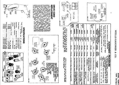 7A66-2; Wells-Gardner & Co.; (ID = 669815) Radio