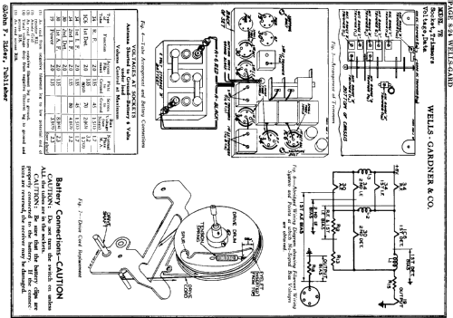 7E; Wells-Gardner & Co.; (ID = 666835) Radio