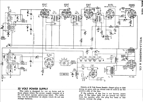 7T5-4; Wells-Gardner & Co.; (ID = 669823) Radio