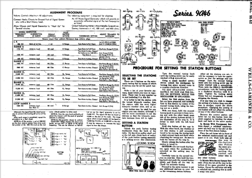 9A46; Wells-Gardner & Co.; (ID = 670203) Radio