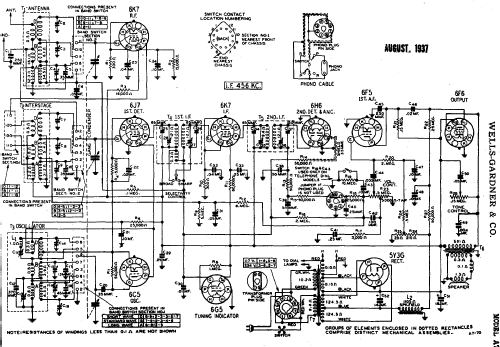 A7; Wells-Gardner & Co.; (ID = 668779) Radio