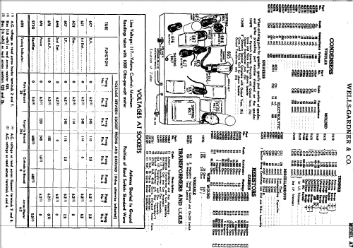 A7; Wells-Gardner & Co.; (ID = 668780) Radio