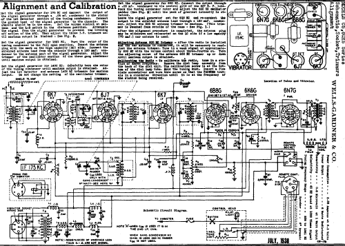 Series 6Ch5; Wells-Gardner & Co.; (ID = 668208) Radio