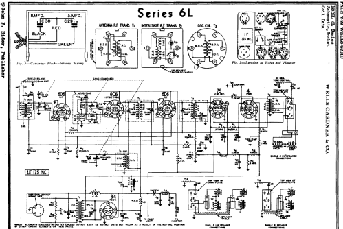 Series 6L; Wells-Gardner & Co.; (ID = 661027) Car Radio