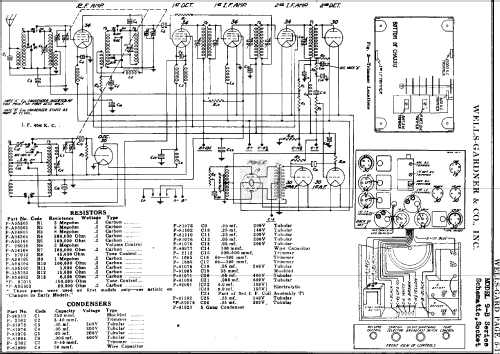 Series 9B; Wells-Gardner & Co.; (ID = 656483) Radio