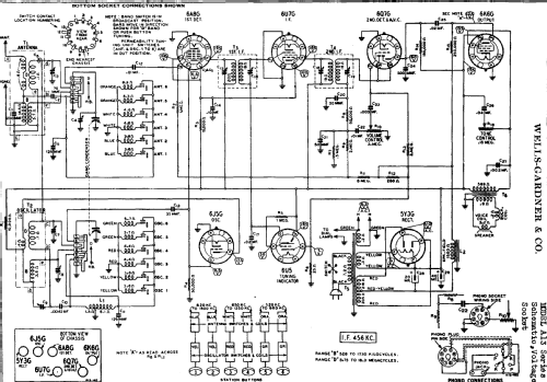 Series A13; Wells-Gardner & Co.; (ID = 668561) Radio