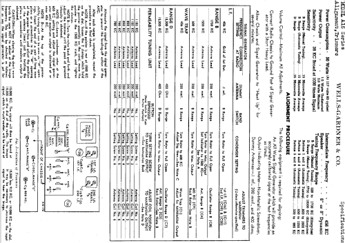 Series A15; Wells-Gardner & Co.; (ID = 668571) Radio