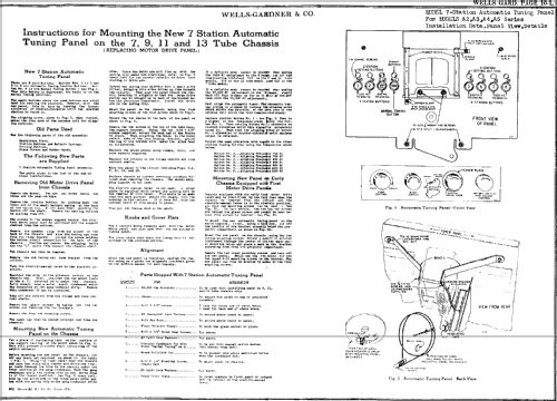 Series Ch= A6; Wells-Gardner & Co.; (ID = 173168) Radio