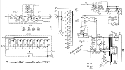Universal-Röhrenvoltmeter URV1; Werk für (ID = 499067) Equipment