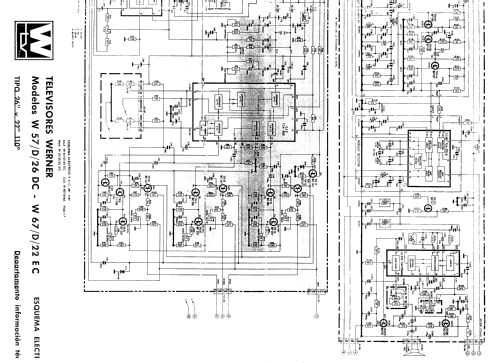W-67/D/22EC; Werner; Madrid (ID = 2604107) Television