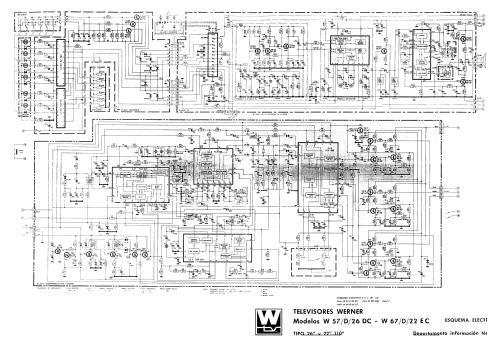 W-67/D/22EC; Werner; Madrid (ID = 2604108) Television