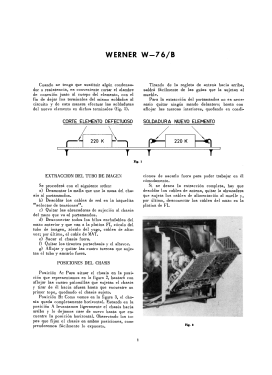 W-76 /B; Werner; Madrid (ID = 2794149) Fernseh-E