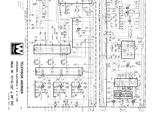 W-77/G/26EC /Gc; Werner; Madrid (ID = 2488396) Fernseh-E