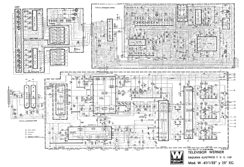 W-87/I/22EC; Werner; Madrid (ID = 2465909) Fernseh-E