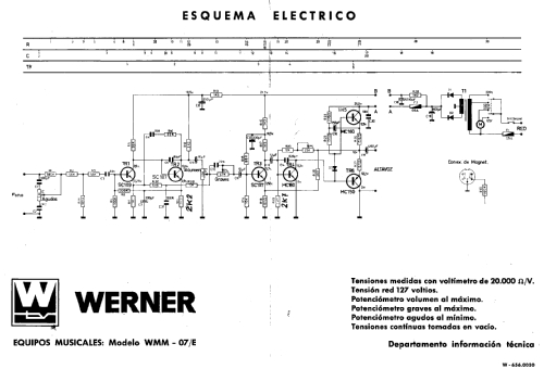 WMM-07/E; Werner; Madrid (ID = 2547940) R-Player