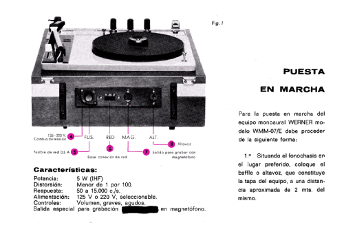 WMM-07/E; Werner; Madrid (ID = 2547942) R-Player