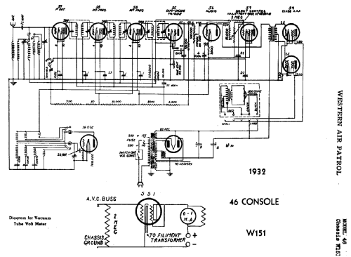 46 Ch= W151; Western Auto Supply (ID = 702561) Radio