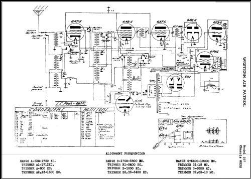 587 Ch= W835; Western Auto Supply (ID = 413677) Radio