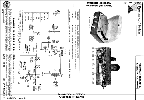 4DC6201A Truetone Ch= AMP19; Western Auto Supply (ID = 547017) Reg-Riprod