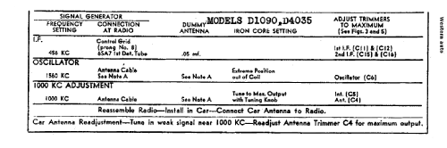 D1090 Truetone ; Western Auto Supply (ID = 761793) Car Radio