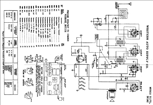 D1171 Truetone ; Western Auto Supply (ID = 766537) Radio