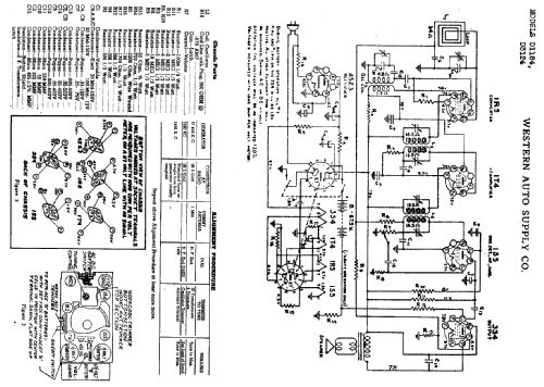 D1184 ; Western Auto Supply (ID = 767111) Radio