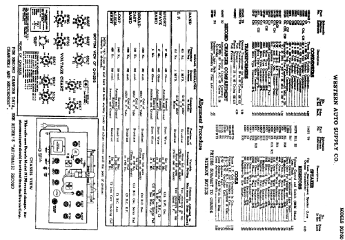 D1250 ; Western Auto Supply (ID = 768139) Radio