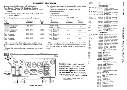 D1644 'Truetone'; Western Auto Supply (ID = 413694) Radio