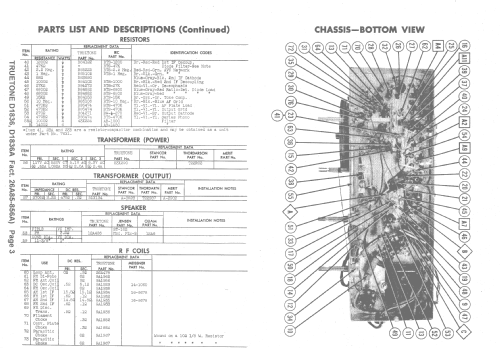 D1836 Truetone; Western Auto Supply (ID = 1397457) Radio