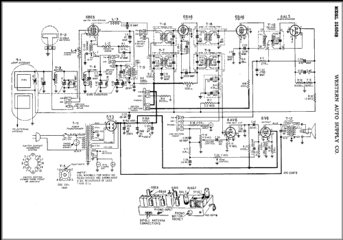 D1836B ; Western Auto Supply (ID = 368247) Radio