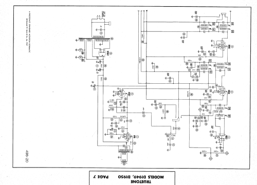 D1950 Truetone ; Western Auto Supply (ID = 1529501) Radio