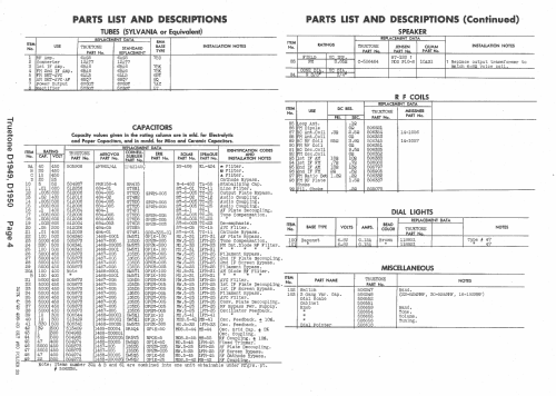 D1950 Truetone ; Western Auto Supply (ID = 1529505) Radio