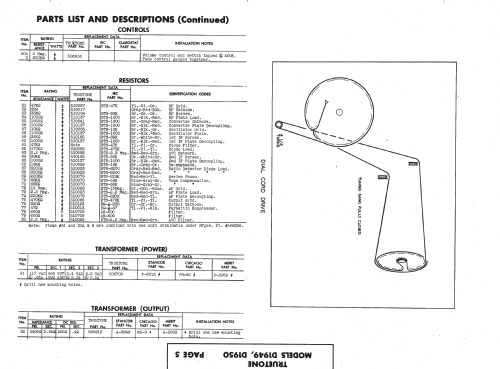 D1950 Truetone ; Western Auto Supply (ID = 1529507) Radio