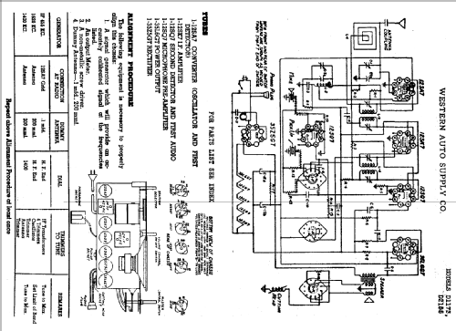 D2155 Truetone ; Western Auto Supply (ID = 766886) Radio