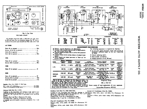 D2163 Truetone ; Western Auto Supply (ID = 763324) Radio