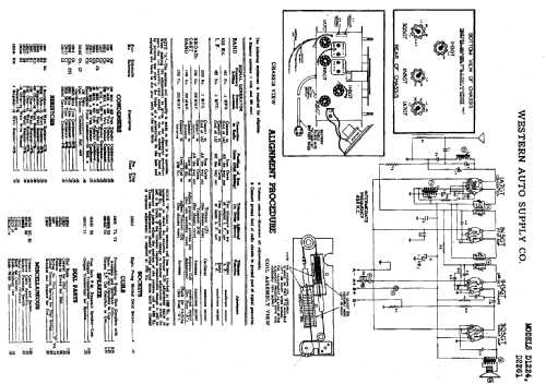 D2261 ; Western Auto Supply (ID = 768135) Radio