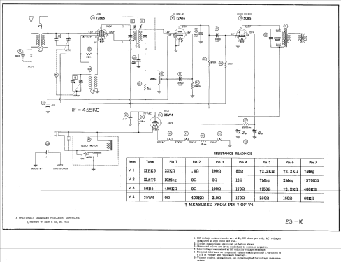 D2389 Truetone ; Western Auto Supply (ID = 547806) Radio