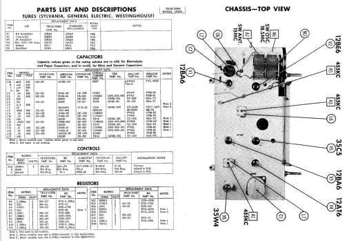 D2483 Truetone ; Western Auto Supply (ID = 547913) Radio