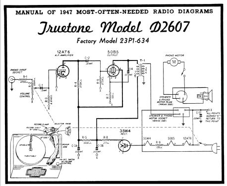 D2607 'Truetone'; Western Auto Supply (ID = 85421) R-Player