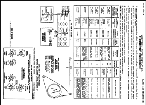 D2613 'Truetone' ; Western Auto Supply (ID = 488496) Radio