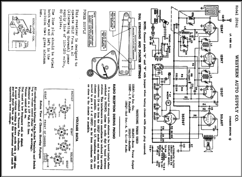 D2642 ; Western Auto Supply (ID = 414528) Radio