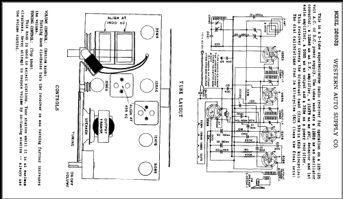 D2693B ; Western Auto Supply (ID = 368868) Radio